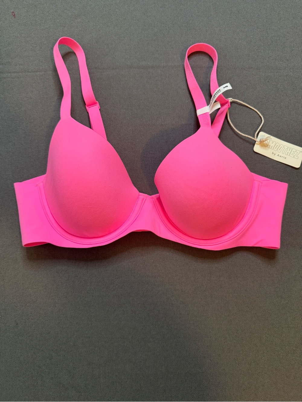 Aerie Smoothez Women's Underwire Bra | Hot Pink | 34B | NWT (New With Tags)